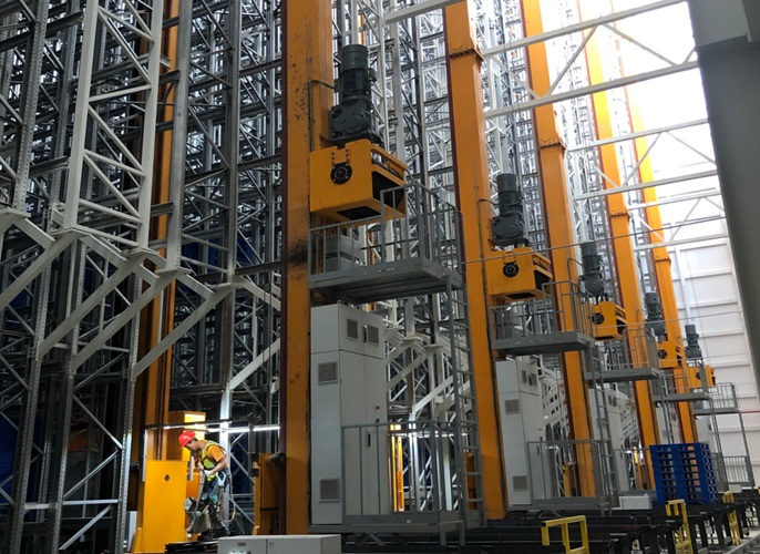 stacker crane asrs