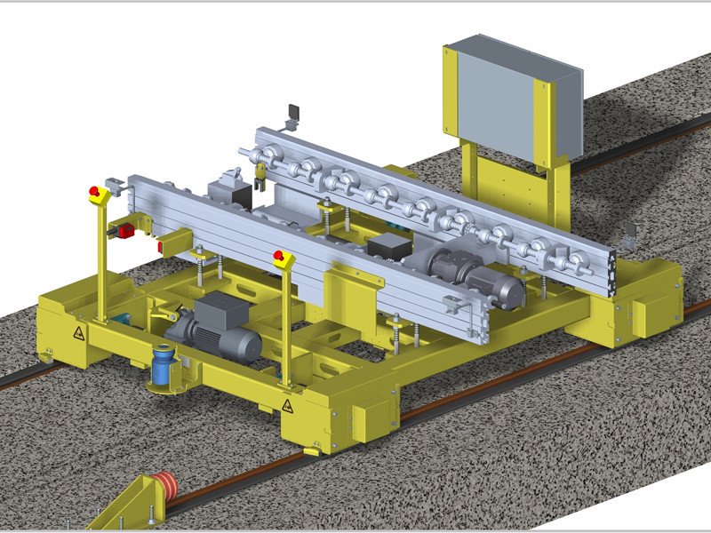 MonoRail for pallet transfer solutions