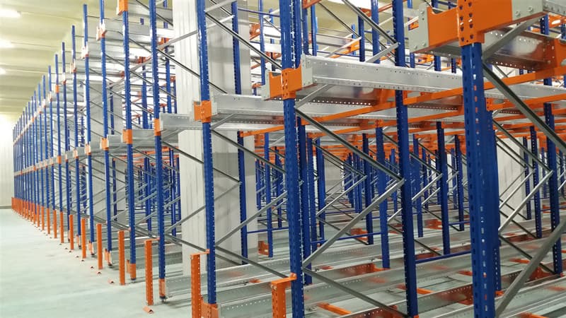 warehouse shuttle racks