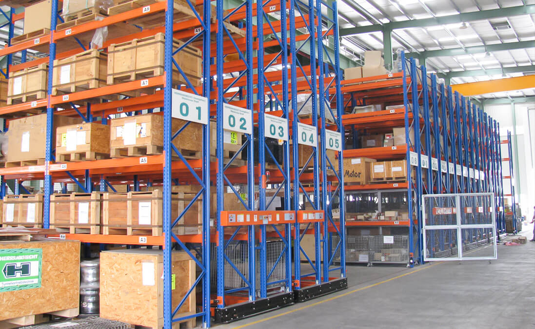 #HUAYIDE mobile（pallet） racking