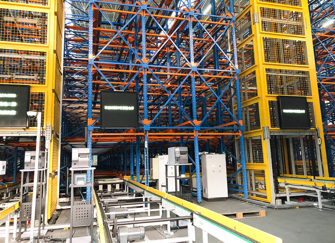 HUAYIDE Four-way pallet shuttle fully automated warehouse project