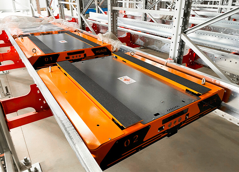 #HUAYIDE four-way pallet shuttle robot