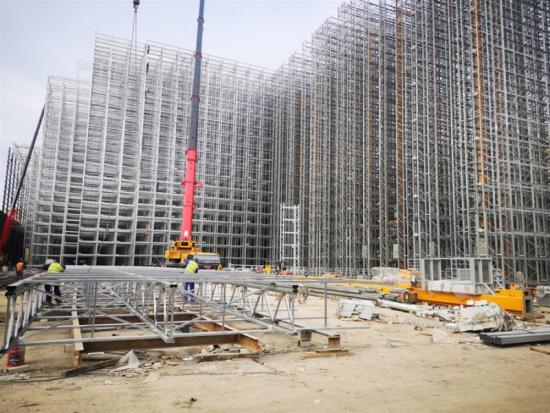 40 Meters Tall Rack Supported Warehouse