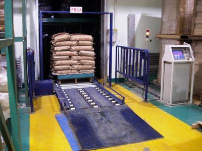 Pallet elevators for automated warehouse